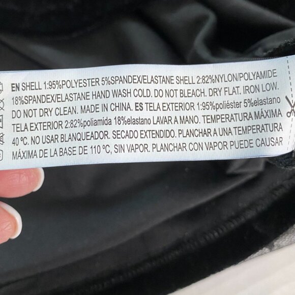 Forever 21 Womens Black Velvet and Mesh Skater Dress Size S Goth Witchy Elegant - Picture 4 of 8